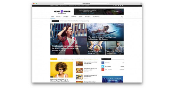 Newspaper - News & WooCommerce WordPress Theme