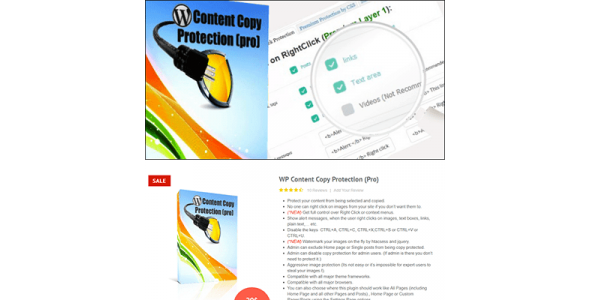 WP Content Copy Protection (Pro)