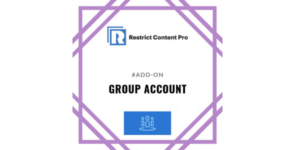 Restrict Content Pro Group Accounts