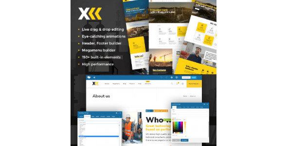 Samatex &#8211; Industrial WordPress Theme + Woocommerce