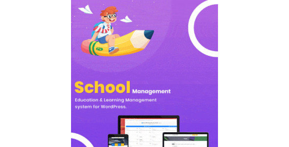 School Management &#8211; Education &#038; Learning Management system for WordPress