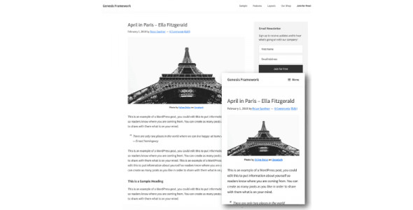 StudioPress Genesis Framework