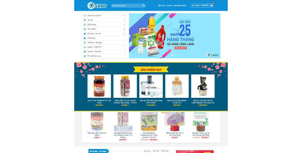 Theme wordpress shop đa năng