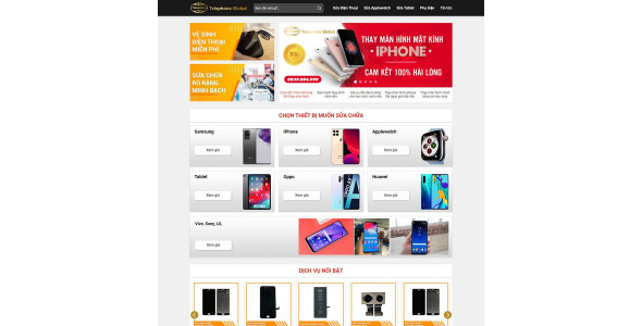 Theme wordpress sửa điện thoại 01