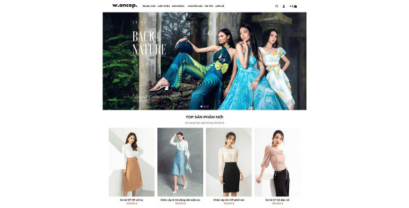 Theme wordpress thời trang 06