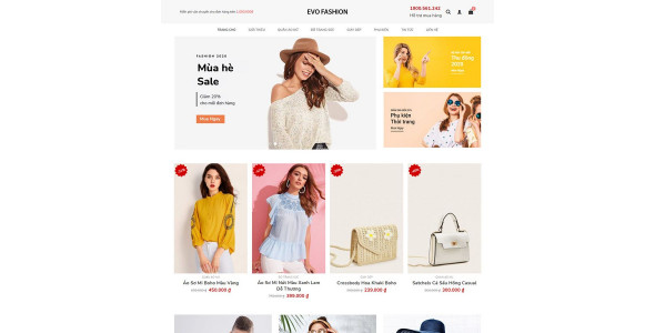 Theme wordpress thời trang 08