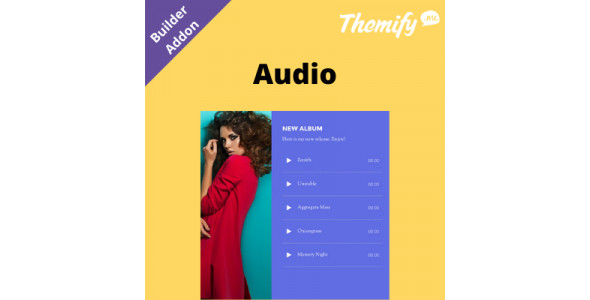 Themify Builder Audio Addon