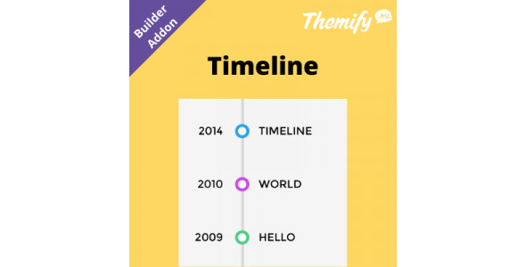 Themify Builder Timeline Addon