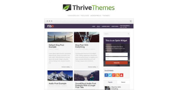 Thrive Themes Rise WordPress Theme