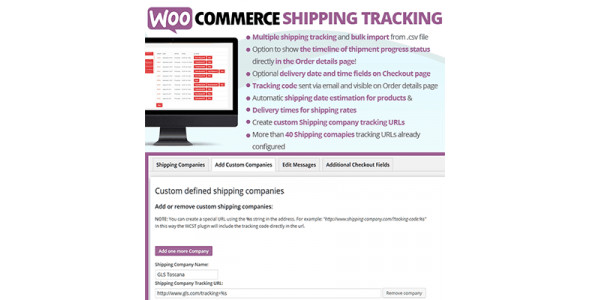 WooCommerce Shipping Tracking