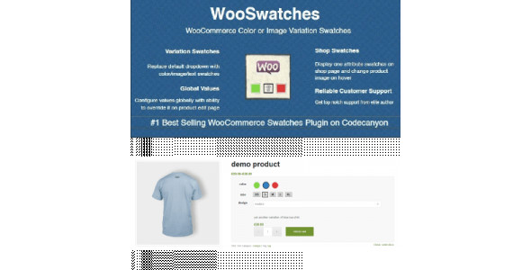 WooSwatches &#8211; WooCommerce Color or Image Variation Swatches
