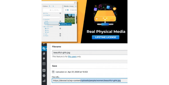 WordPress Real Physical Media: Physical Media Folders &#038; SEO Rewrites