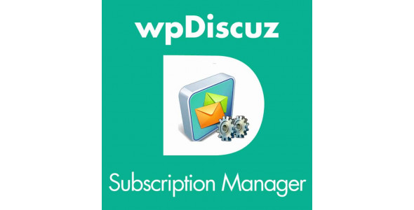 wpDiscuz – Subscription Manager