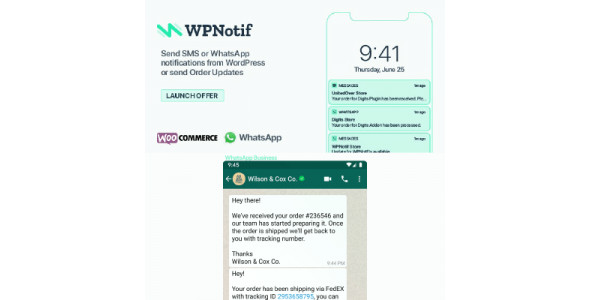 WPNotif: WordPress SMS &#038; WhatsApp Message Notifications