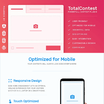 TotalContest Pro – Responsive WordPress Contest Plugin