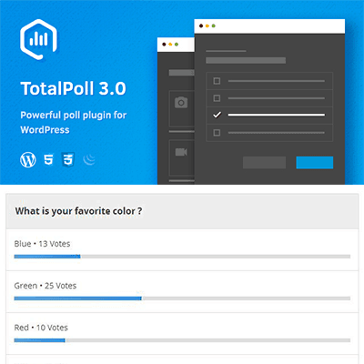 TotalPoll Pro – Responsive WordPress Poll Plugin