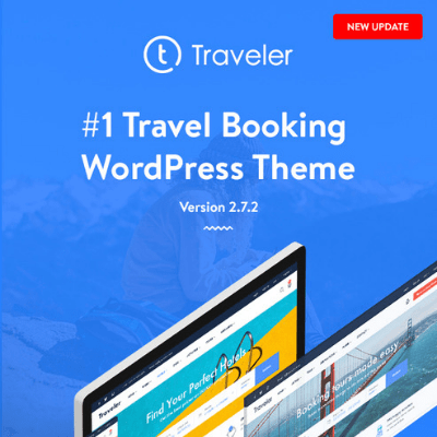 Traveler – Travel Booking WordPress Theme