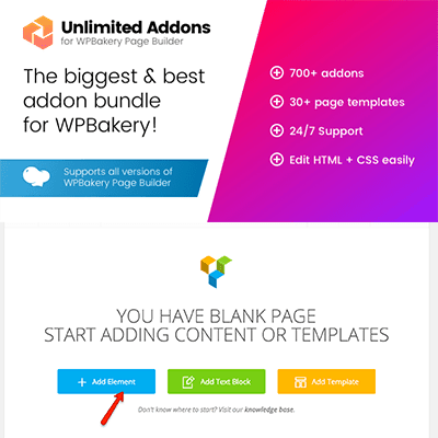 Unlimited Addons for WPBakery Page Builder (tên cũ: Visual Composer)