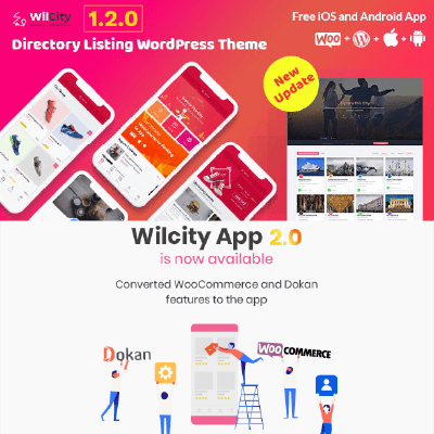 Wilcity &#8211; Directory Listing WordPress Theme (Mobile App Included)