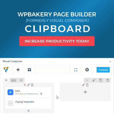 WPBakery Page Builder (Visual Composer) Clipboard